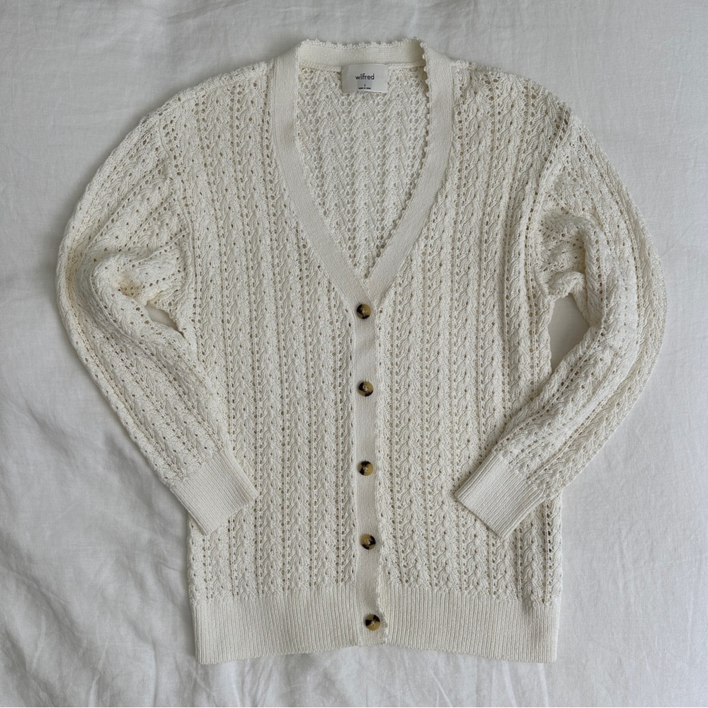 Aritzia Wilfred Reverence Cardigan